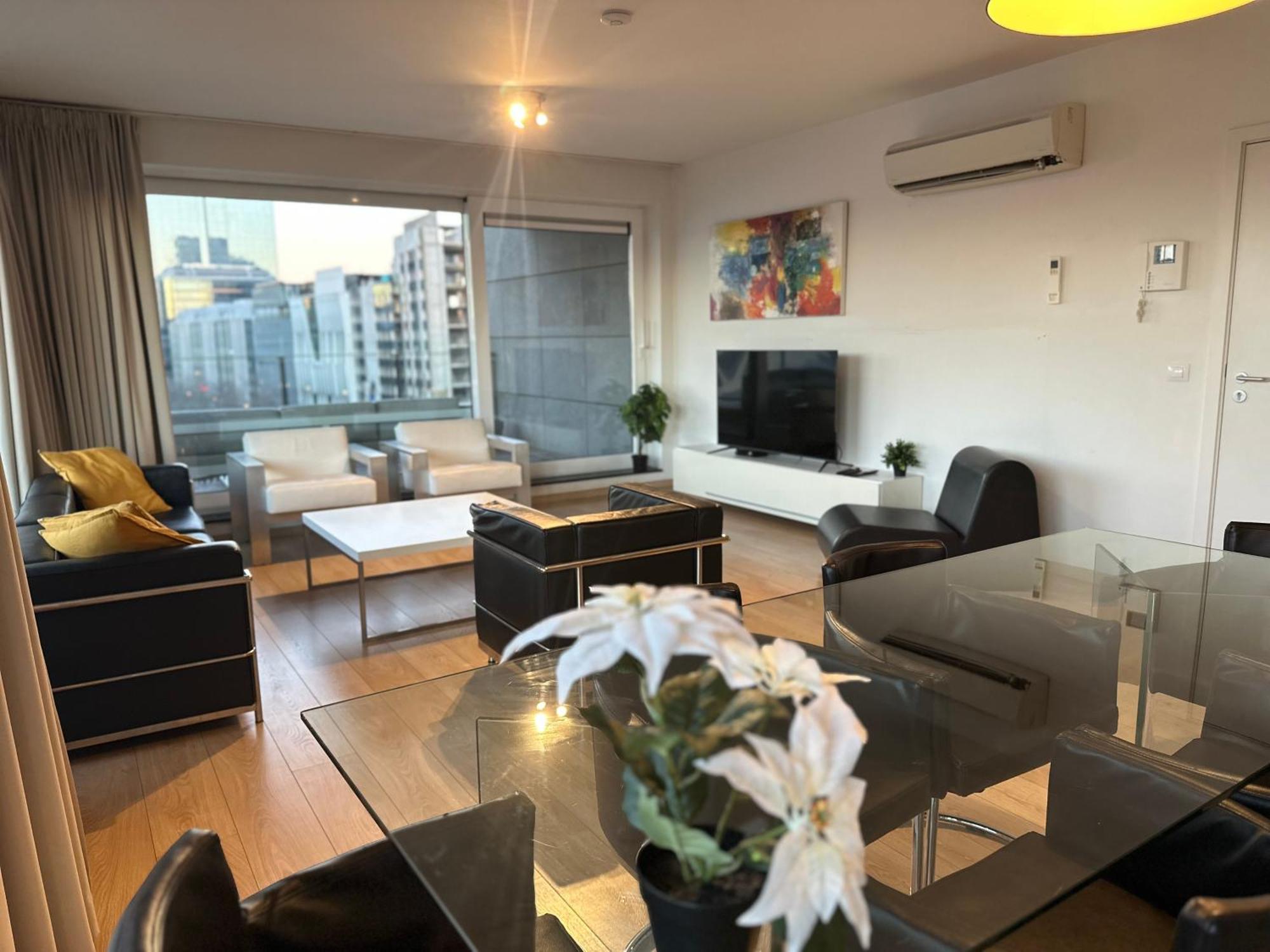 Apartment With Balcony In Brussels Center Екстериор снимка